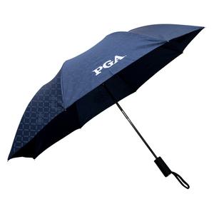 PGA 골프 엠보 2단 자동우산, 네이비, 1개