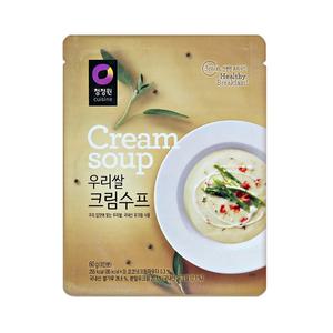 우리쌀 크림수프 60g x 10개/우리쌀수프/스프/무배