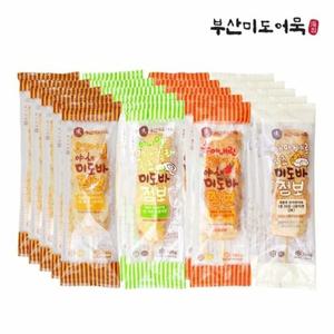 [부산3대어묵] 미도어묵 미도바 점보 4종 20팩 세트