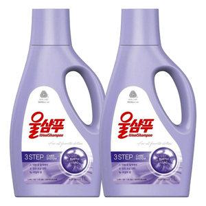 애경 울샴푸 퍼플라일락 용기 1L X 2개