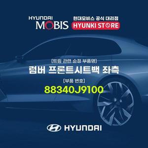 [현대모비스]럼버 프론트시트백 좌측 (88340J9100)
