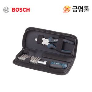 보쉬 수공구세트12pcs 2607017520 콤비네이션플라이어+스크류드라이버+드라이버비트