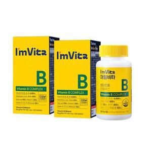 아임비타 비타민B 컴플렉스 550mg 120정 2박스 (4개월분)