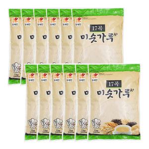 뚜레반 17곡 미숫가루 1kg x12개 (1박스)
