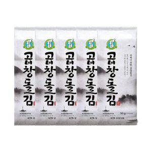 [기타]지도표성경 지도표 성경김 곱창돌김 50g 5봉
