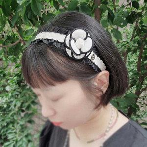[JJQUEEN] 러브 까멜리아 머리띠 화이트꽃 HR582
