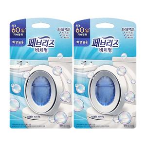 페브리즈 화장실용 방향제 상쾌한 비누향 6.3ml 1입 X 2개
