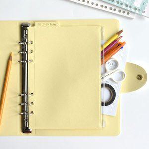 [디작소]클래시 바인더 포켓 A5 다이어리 리필