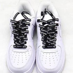 나이키 에어포스1 슈프림 호환 신발끈 supreme 실리콘 전사 신발끈 운동화끈 듀브레