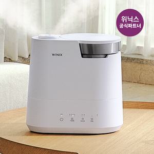 [공식인증점] 스테인리스 위닉스 가습기 WL3M400-KWK 4L 화이트 UV안심살균 청소솔