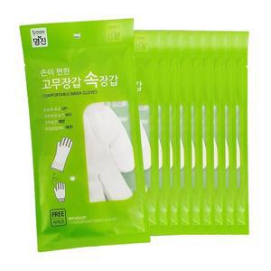 명진 고무장갑 속장갑 40켤레 부드럽고 따뜻한 손이편한