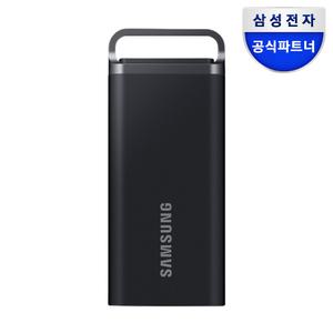 삼성전자 포터블 외장SSD T5 EVO 8TB 외장하드 8테라 MU-PH8T0S/WW 공식인증 (정품)+파우치