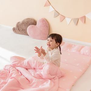 라비킷 아기 경추베개 듀라론 리버시블 사계절 일체형 낮잠이불세트 어린이집낮잠이불 
