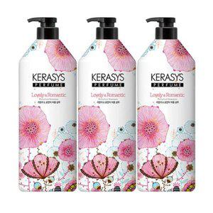 [기타]케라시스 러블리 로맨틱 퍼퓸 샴푸 980ml 3개