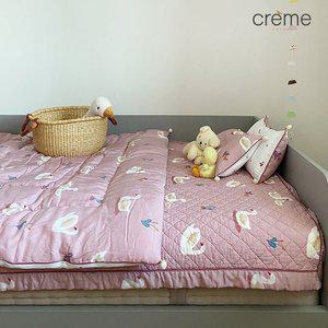 갤러리아 [리틀아카이브][크레므앙팡][단독] 시뉴 모달 차렵이불 J(120X150)