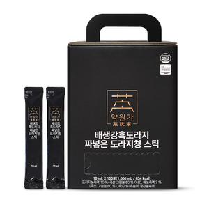 약원가 배생강흑도라지 짜넣은 도라지청 스틱 10ml 100포