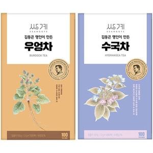 쌍계 우엉차 100T+수국차 100T