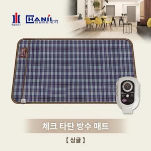 [OFM73R01]MD 체크지 전기 매트 싱글 100 200 180w