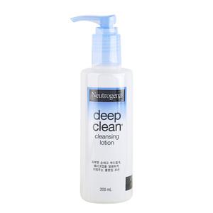 뉴트로지나 딥클린 클렌징 로션 200ml /클렌저 메이크업