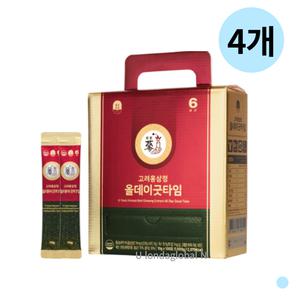 풍년보감 6년근 고려홍삼정 올데이굿타임 스틱 X4세트