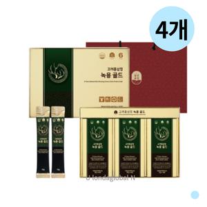 풍년보감 고려홍삼정 녹용 골드 홍삼 스틱 선물 X4개