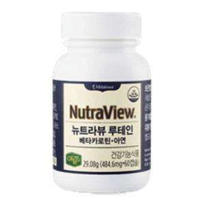 멜라루카 뉴트라뷰 루테인 베타카로틴 아연(60캡슐)
