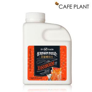 흥국 리얼베이스 자몽 하이볼 향 1kg 농축액 에이드