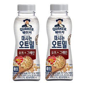퀘이커 마시는 오트밀 오트 앤 그레인 50g x 40개