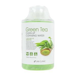 [XBG634N9]3W 그린티 클린업 클렌징 워터 500ml 메이크업