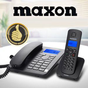 맥슨 2in1 maxon 개별 유무선 디지털전 디지털 유선전화기 무선전화기