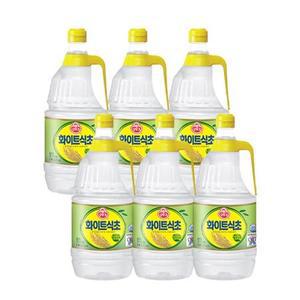 오뚜기 백식초 화이트식초 1.8L X6개