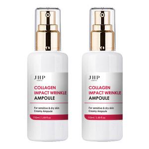 JHP 모공쫀쫀 콜라겐 임팩트 크림앰플 110ml 2개