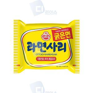 [XBG4020O]오뚜기 라면사리 굵은면 40봉 굵은사리 업소
