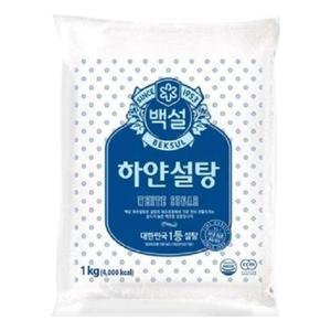 [XB76H37N]CJ 백설 하얀설탕 백설탕 1KG 백설탕 설탕