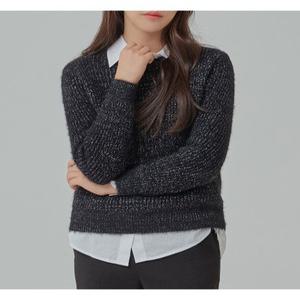 [미쏘][미쏘]날개사 메탈 크롭 스웨터(MIWKAB153T)