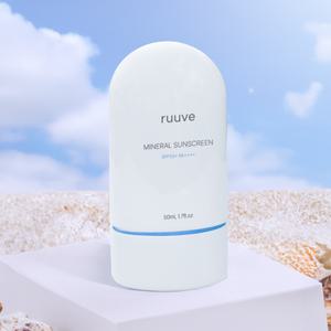 [러베][무료배송] 유기농 무기자차 선크림 50ml