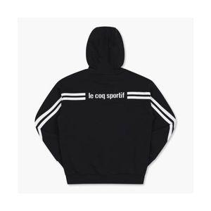르꼬끄후드티 LECOQSPORTIF 후디 후드 캐주얼 검정 티셔츠 JH9281