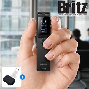 브리츠 BZ-VR2000 보이스 레코더 32GB 녹음기 스피커 내장 듀얼 마이크 MP3 플레이어