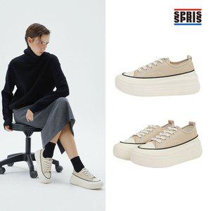 [스프리스] 여성 쿠션키높이스니커즈_베이지 SHSPSN24F03WBG