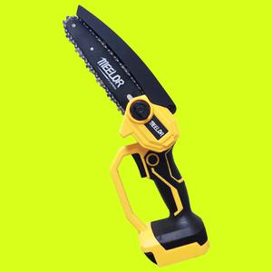 밀러 ML-618DE 디월트호환 가이드바 15cm(6인치)  충전 체인톱 (베어툴) 전기톱 벌목기 정원관리