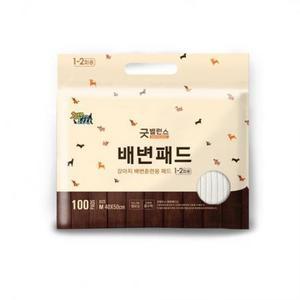 굿밸런스 강아지 배변패드 20g 100매, M(40 x 50 ..., 100개입, 1팩 one option