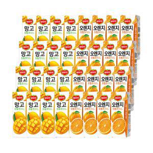 델몬트 드링크 190ml 망고 + 오렌지 혼합 32개 업소용 도매가