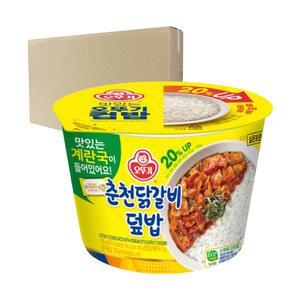 [무료배송] 오뚜기 컵밥 춘천닭갈비덮밥 315g 12입