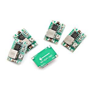미니 360 DC-DC 벅 컨버터 스텝 다운 모듈, 4.75V-23V-1V-17V 18x12mm 새로운 LM2596 RC 비행기 5 개