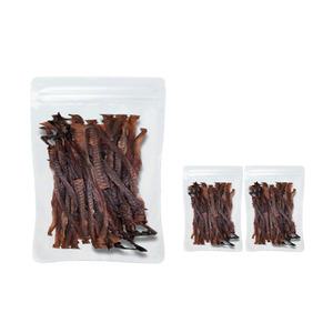 바다모아 대왕 오징어 눌린장족 말랑장족 200g, 3봉