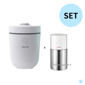 디디오랩 풀페이스 아기 스텐 가습기+미니 화이트 SET