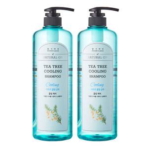 [S] 댕기머리 허벌 티트리 쿨링 샴푸 1000ml 3개