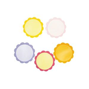 (소)(17cmx17cm) 펠트 글자판 달맞이꽃 환경꾸미기재료/펠트/꾸미기/공예/유치원/환경판/글자/게시판