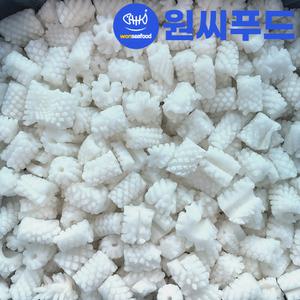 냉동 솔방울오징어 10kg 손질 칼집 절단 대왕오징어 무라사키 박스 업소용 벌크