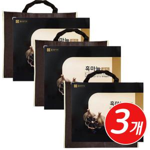 프리미엄 국산 발효 숙성 흑마늘 농축 엑기스 진액 60포 x 3개 중년 시니어 남성 남편 관리 흙마늘즙 회사